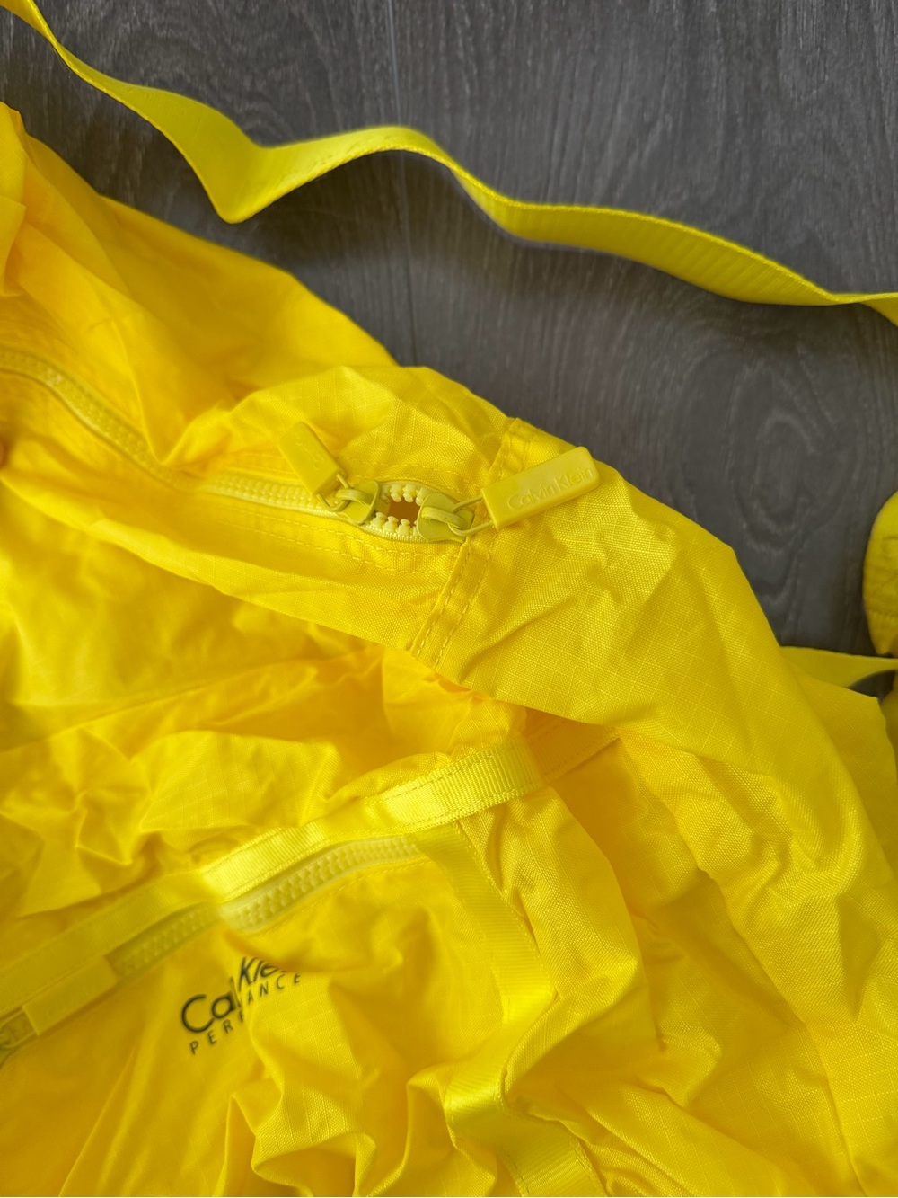 Calvin Klein Yellow Performance Backpack - Picture 5 of 6